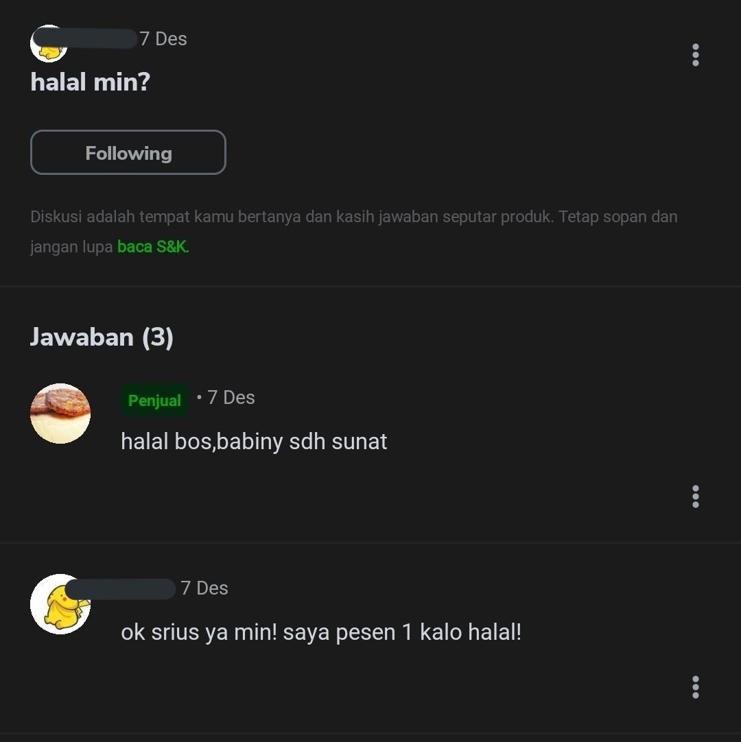 Jawaban Penjual Makanan Ini Ada yang Bikin Ngakak hingga Elus Dada!