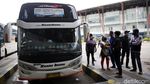 Jelang Larangan Mudik, Terminal Pulo Gebang Ramai