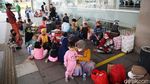 Jelang Larangan Mudik, Terminal Pulo Gebang Ramai