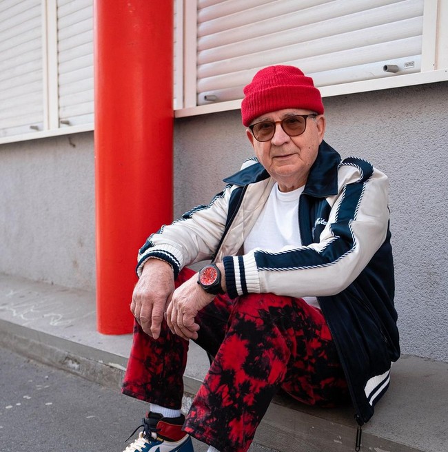 Karena penampilan uniknya itu, Gramps sukses jadi influencer fashion.  Foto: dok. Instagram