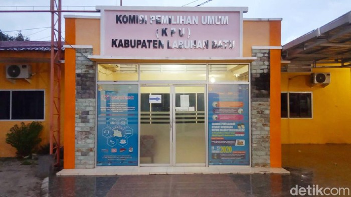 Ketua KPU Labuhanbatu, Wahyudi (Ahmad Fauzi Manik/detikcom)