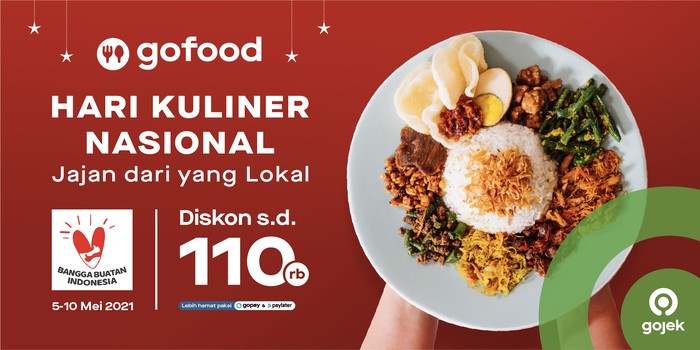 Melalui HARKULNAS ini, GoFood akan menghadirkan penawaran menarik dari beragam resto termasuk UMKM lokal yang menyajikan ragam kuliner.