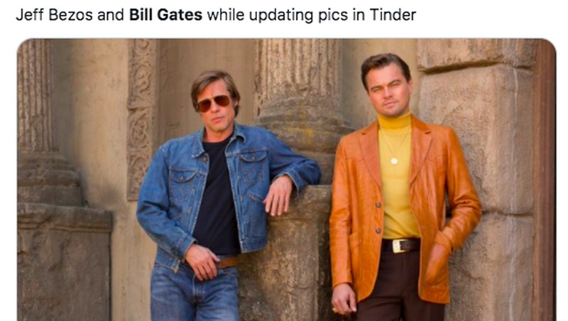Meme Bill Gates Cerai. Bill Gates jadi bahan meme olok-olok karena bercerai dengan Melinda Gates.