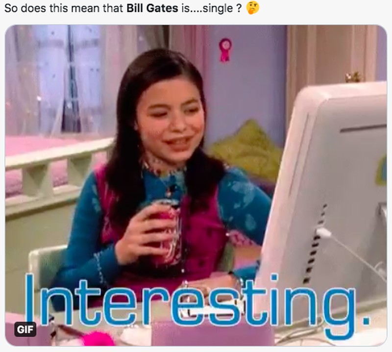 Meme Bill Gates Cerai. Bill Gates jadi bahan meme olok-olok karena bercerai dengan Melinda Gates.