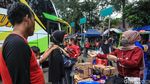 Pemudik Juga Padati Terminal Poris Tangerang