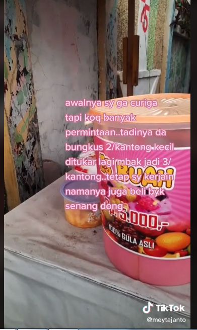 Curhat Penjual Kolak Dapat Order Fiktif Sebanyak 21 Gelas