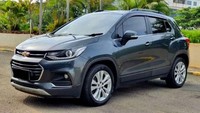 CHEVROLET Trax T LT A/T Harga: Rp192.000.000 Mesin: 1.400 cc bensin Transmisi: Automatic Tahun: 2017 Warna: Abu-abu Jarak Tempuh: 28.033 km Lokasi: Jakarta Utara. Foto: Pool (Seva.id)
