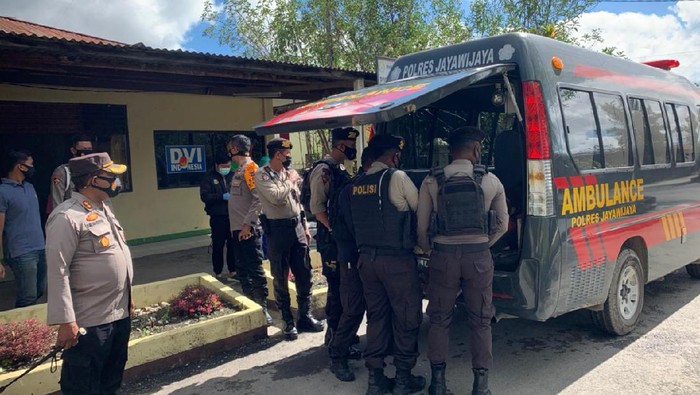 Polisi menindak pelaku pengeroyokan personel Polres Lanny Jaya di Kabupaten Jayawijaya (dok Polda Papua)