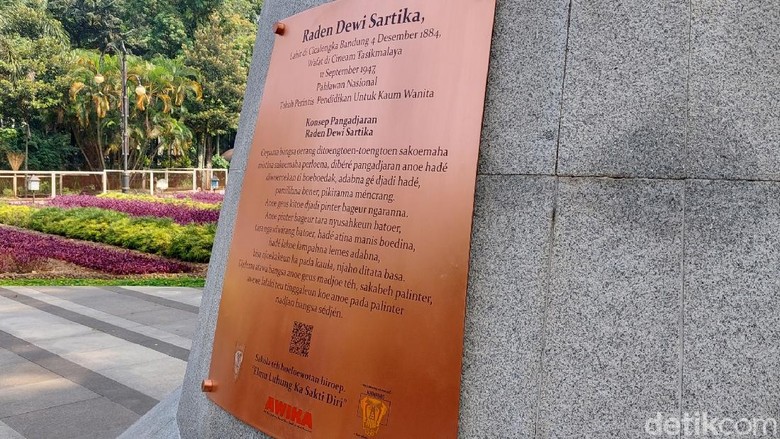 Prasasti Dewi Sartika Prasasti Dewi Sartika