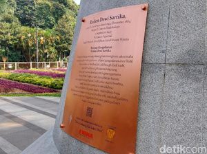 Prasasti Berisi Pesan Dewi Sartika Resmi Dipasang, Ayo Dibaca!