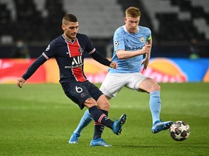 Link Live Streaming Liga Champions PSG Vs Man City