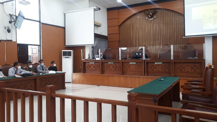 Sidang praperadilan RJ Lino (Dwi Andayani-detikcom)