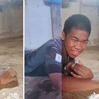 Permasalahan kulit seperti jerawat dapat dibasmi dengan filter viral satu ini. Seperti pria asal Thailand yang auto glowing, dan lebih mancung dengan kecanggihan filter. Foto: dok TikTok cekoi_chiwitdidi