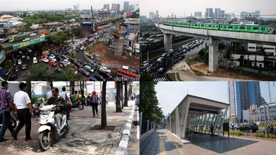Potret Wajah Ibu Kota Sesudah dan Sebelum ada MRT Jakarta