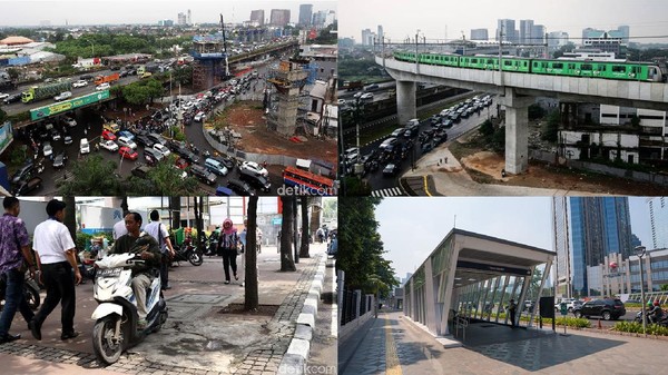 Wajah Ibu Kota Sebelum dan Setelah Ada MRT Jakarta