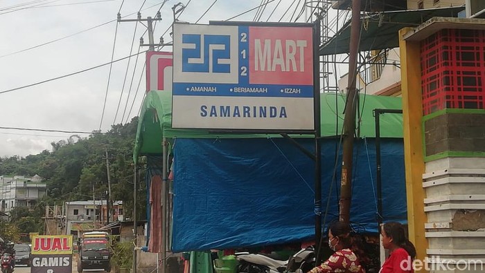 212 Mart di Samarinda (Budi Kurniawan/detikcom)