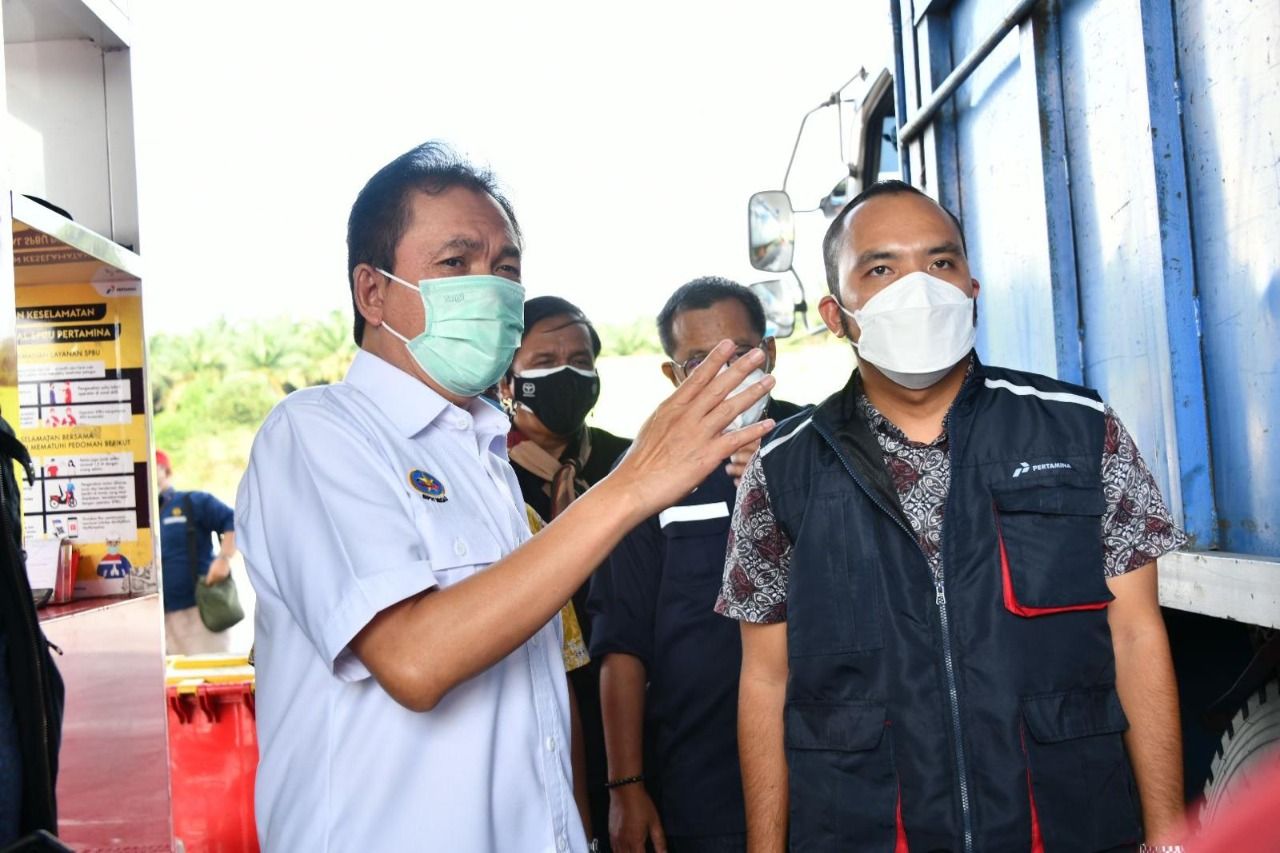 BPH Migas Lakukan Posko BBM di Sepanjang Pulau Sumatera mulai Ramadhan Sampai Idul Fitri. (Dok: BPH Migas)
