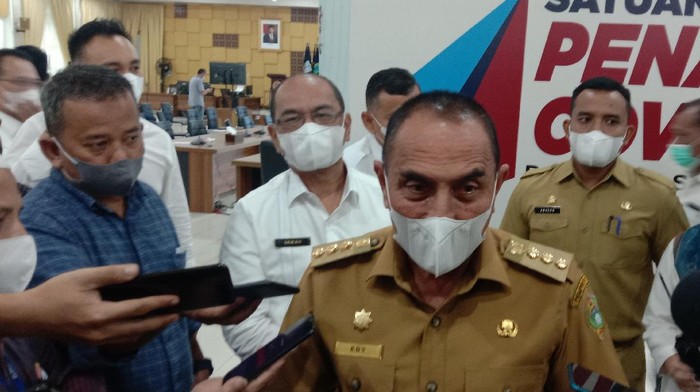 Gubernur Sumatera Utara (Gubsu) Edy Rahmayadi melarang warganya melakukan mudik lokal Sumut. Dia mengatakan ada penyekatan di setiap perbatasan antarkabupaten/kota di Sumut.
