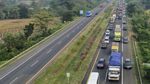 Kondisi Tol Palimanan-Kanci Sehari Jelang Larangan Mudik