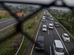 Kondisi Tol Palimanan-Kanci Sehari Jelang Larangan Mudik