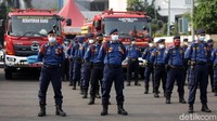 Pasukan Damkar turut disiagakan selama Operasi Ketupat Jaya.