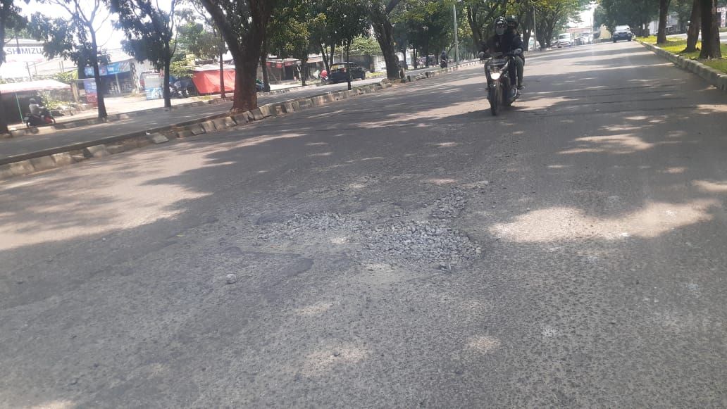 Jl Tegar Beriman, Kabupaten Bogor, 5 Mei 2021. (Afzal Nur Iman/detikcom)