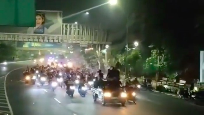 Konvoi Sahur On the Road langgar Prokes