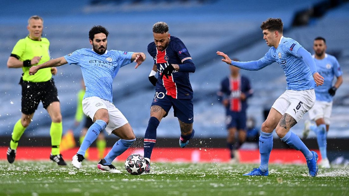 Paris Saint-Germain tersingkir di semifinal Liga Champions. (Foto: Getty Images/Laurence Griffiths)