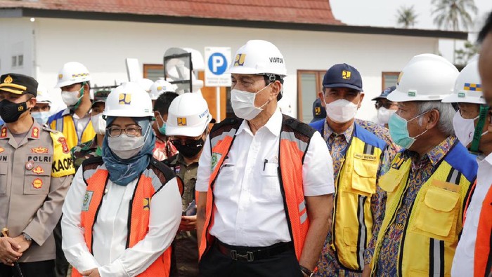 Luhut Pantau Proyek Bendungan Ciawi