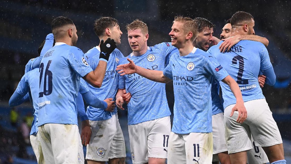 Manchester City lolos ke final Liga Champions (Foto: Getty Images/Laurence Griffiths)
