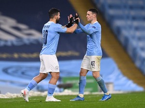 Aguero Ingin Wariskan Jersey Nomor 10 Man City ke Phil Foden