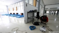 Sejumlah fasilitas STP pun disiapkan seperti sarana televisi dan jaringan wifi.  