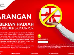 Ingat! Jangan Beri Parsel ke Pegawai OJK
