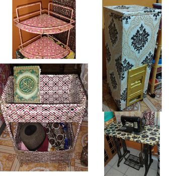 Perabotan rumah tangga yang dibungkus kertas kado viral di TikTok.