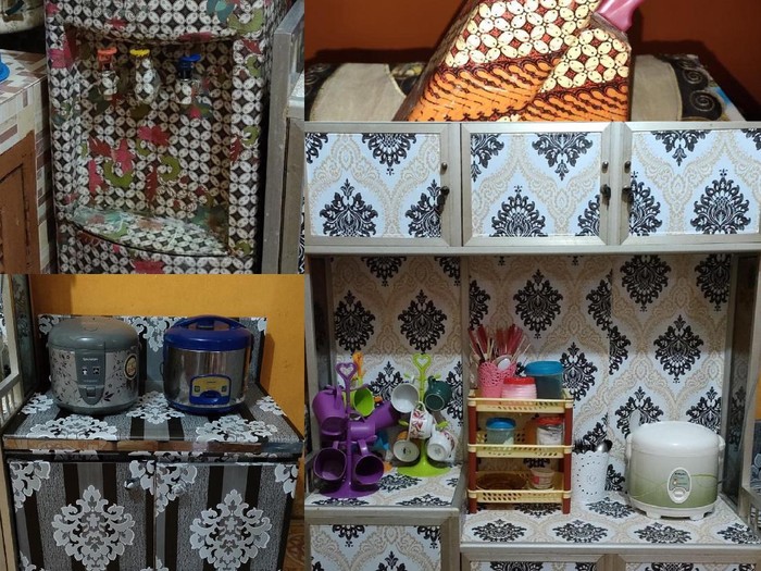 Perabotan rumah tangga yang dibungkus kertas kado viral di TikTok. Perabotan rumah tangga yang dibungkus kertas kado viral di TikTok.