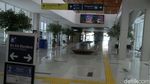Sunyi Sepi Kereta Bandara Jelang Berhenti Operasi Sementara
