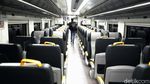 Sunyi Sepi Kereta Bandara Jelang Berhenti Operasi Sementara