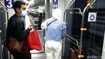 Sunyi Sepi Kereta Bandara Jelang Berhenti Operasi Sementara