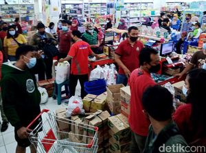 Pusat Perbelanjaan di Klaten Diserbu Warga Jelang Lebaran
