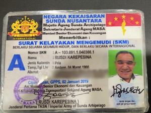 Buka-bukaan Jenderal Kekaisaran Sunda Nusantara