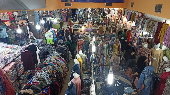Suasana di Pasar Aceh pada Rabu (5/5/2021)