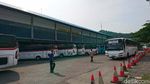 Terminal Bus Merak Sepi Penumpang Jelang Larangan Mudik