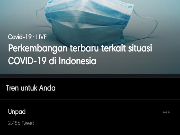 Unpad sempat trending di twitter