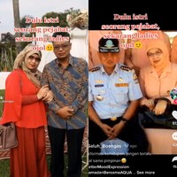 Garis besar cerita ku knp akhirnya jadi ojol #lunas #powerofdoa #powerAwesome. Awal 2017 adalah perubahan hidup kami, awal aku menjadi seorang ojeg online. Suami dituduh korupsi dan akhirnya dipenjara dengan vonis 3,6 tahun yang mengakibatkan beliau dipecat tanpa hormat dan dengan otomatis kami tidak mendapatkan pensiun, ungkap Galuh. Foto: Dok. Tangkap layar akun TikTok @galuh_boengas