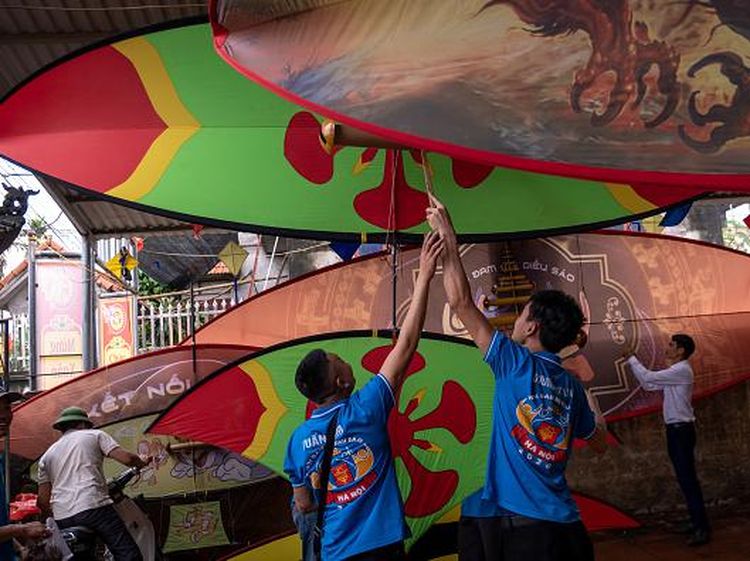 Warna-warni Layang-layang di Festival Vietnam
