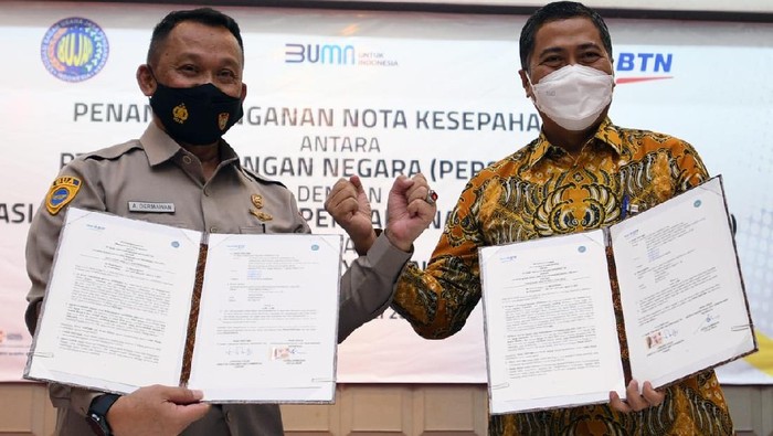 Asosiasi Badan Usaha Jasa Pengamanan Indonesia (ABUJAPI) bekerjasama dengan BTN untuk memberikan kemudahan Satpam dalam memiliki Rumah secara KPR.