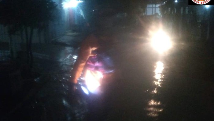 Banjir di Pondok Mitra Lestari (Dok BPBD Kota Bekasi)