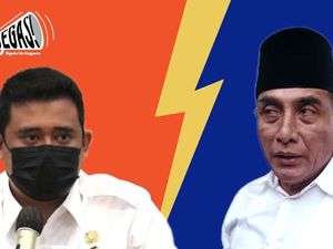 Bobby Nasution vs Gubsu Edy soal Karantina WNI di Sumut
