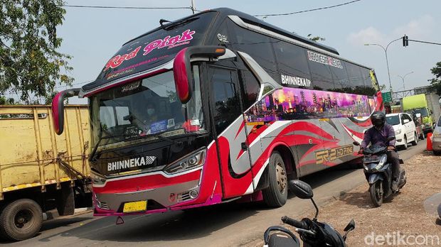 Bus AKAP Diam-diam Bawa Penumpang di tengah larangan mudik