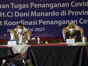 Kepala BNPB-Pangdam Jaya Gelar Rapat Tertutup di Wisma Atlet